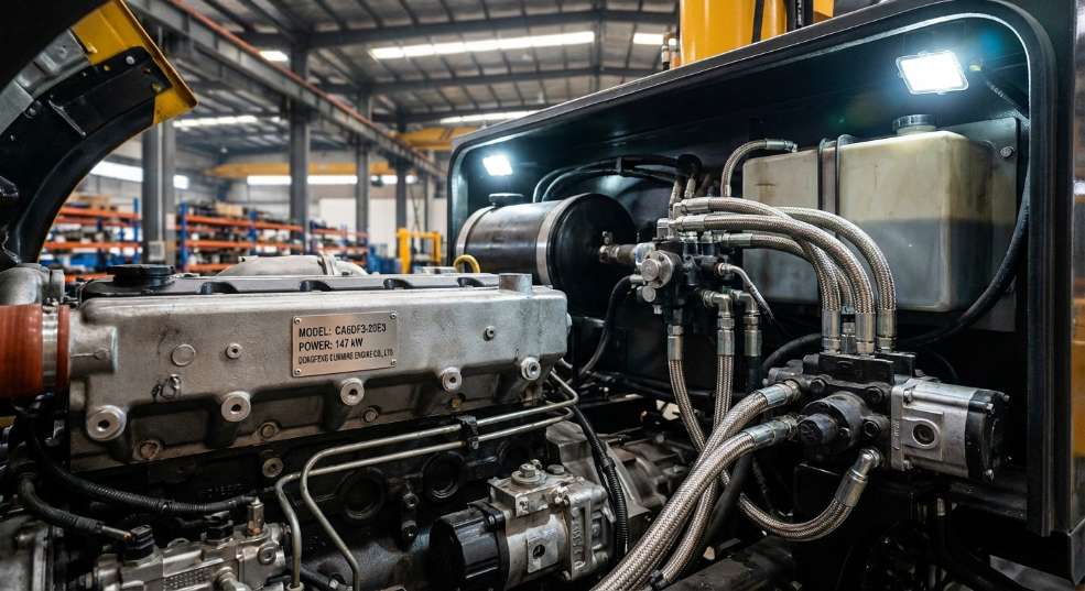 东风 DFJDF5200JSQJAC 起重机