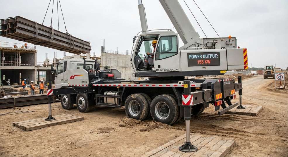 东风 DFJDF5200JSQJAC 起重机