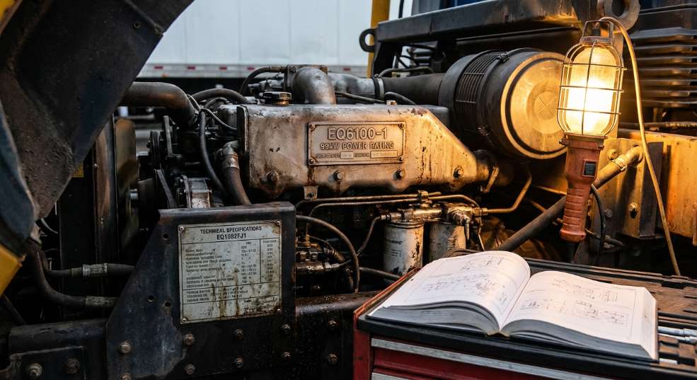 成龙威 EQ1092FJ1 起重机