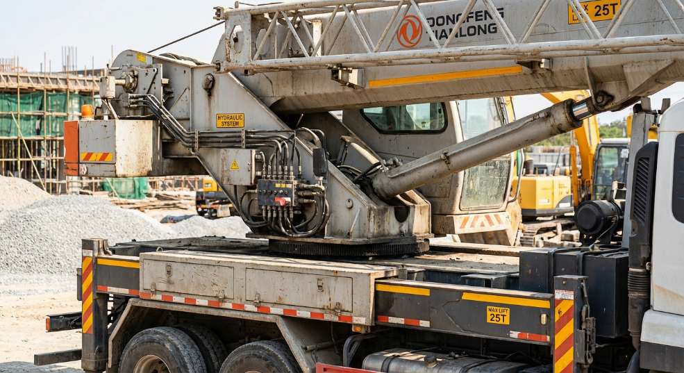 湖北合力专用车 东风天龙小三轴随车吊 起重机 湖北合力专用车 东风天龙小三轴随车吊 起重机