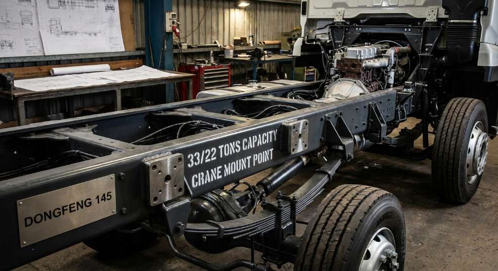 湖北合力专用车 东风145随车吊 起重机 湖北合力专用车 东风145随车吊 起重机