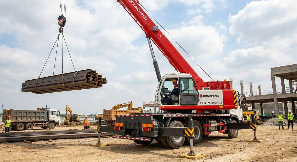 东风 DFDFZ5203JSQA 起重机 东风 DFDFZ5203JSQA 起重机