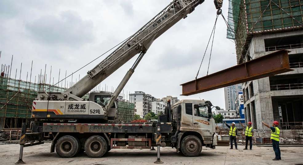 成龙威 CLQ5200JSQJ 起重机 成龙威 CLQ5200JSQJ 起重机