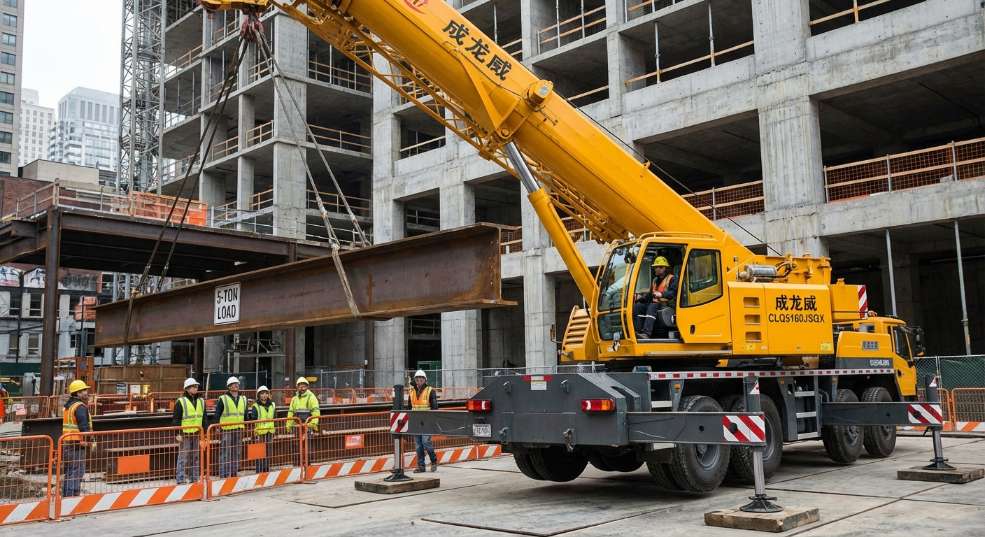 成龙威 CLQ5160JSQX 起重机