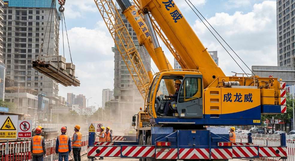 成龙威 CLQ5150JSQ4NJ 起重机
