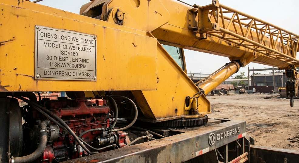 成龙威 CLQ5124JSQD 起重机 成龙威 CLQ5124JSQD 起重机