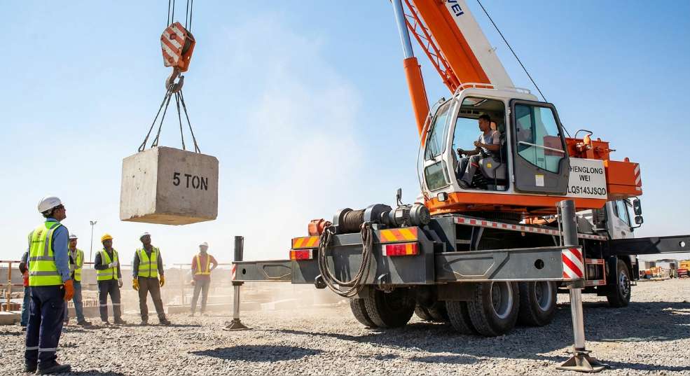 成龙威 CLQ5143JSQD 起重机