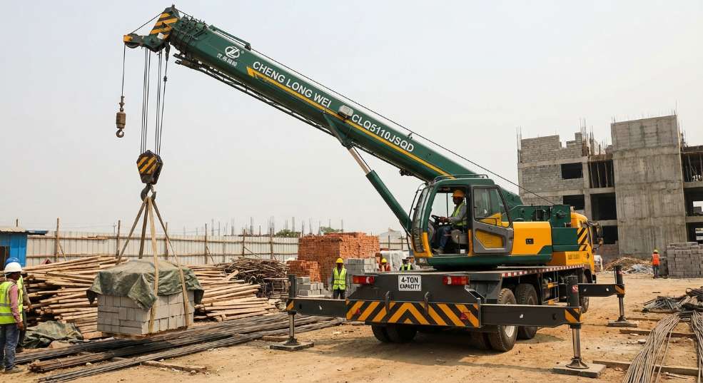 成龙威 CLQ5110JSQD 起重机 成龙威 CLQ5110JSQD 起重机