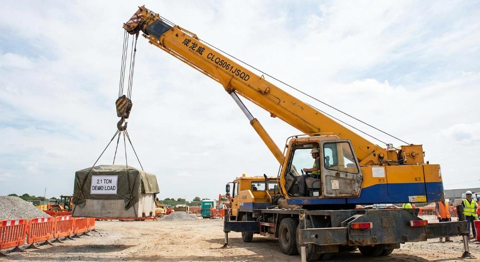 成龙威 CLQ5061JSQD 起重机