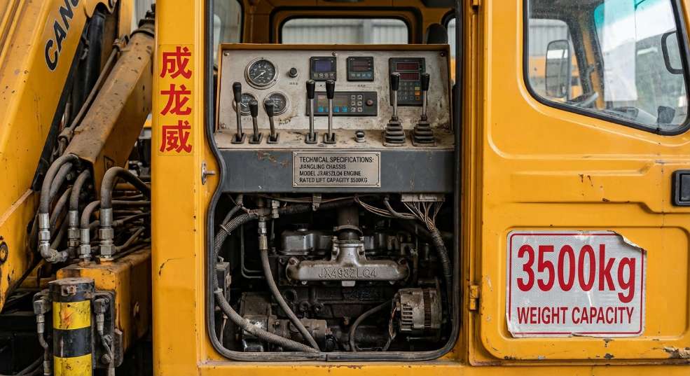 成龙威 CLQ5040JSQ4JX 起重机