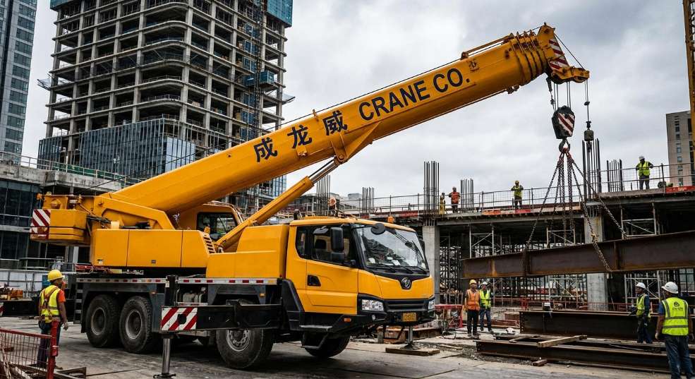 成龙威 CLQ5040JSQ4JX 起重机