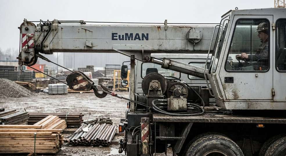 江南专汽 BJ5257GNFJH-S1(欧曼) 起重机