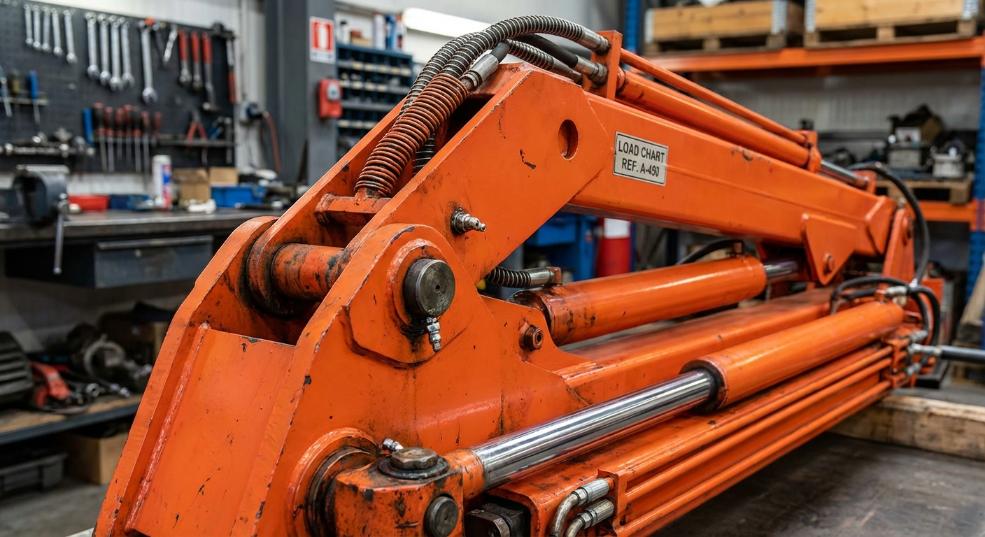 昊意科技 8吨无线遥控折叠臂 起重机 昊意科技 8吨无线遥控折叠臂 起重机