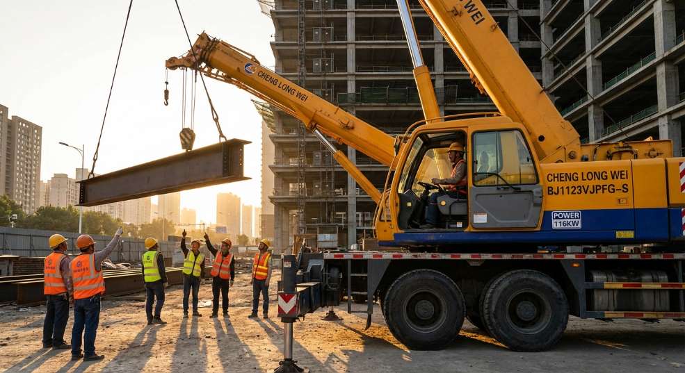 成龙威 BJ1123VJPFG-S 起重机