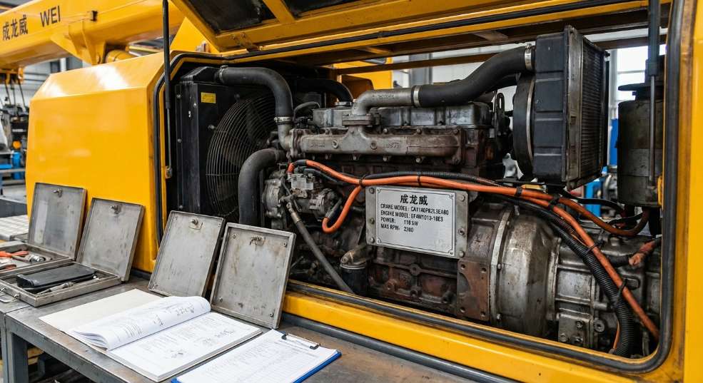 成龙威 CA1140PK2L3EA80 起重机