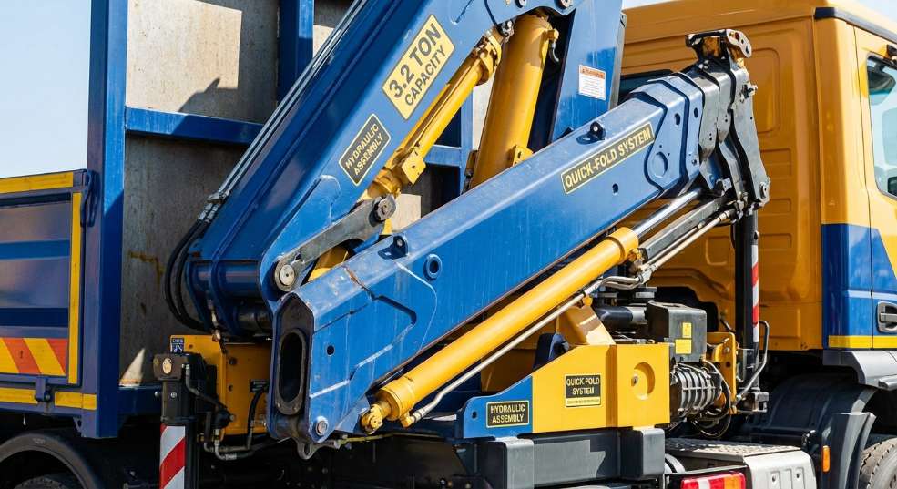 昊意科技 3.2吨蓝牌折叠臂 起重机