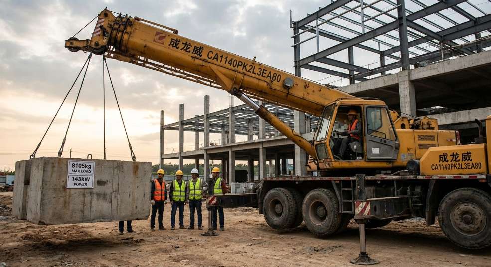 成龙威 CA1140PK2L3EA80 起重机