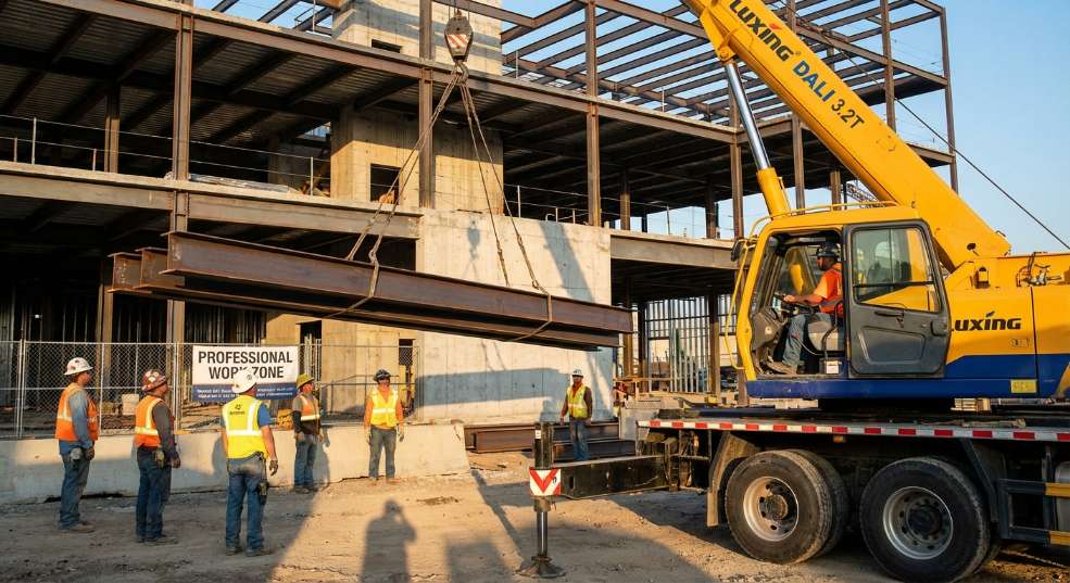 鲁兴大力 3.2吨随车吊 起重机