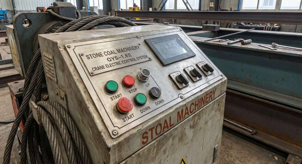 石煤机 QYS-1.6II 起重机