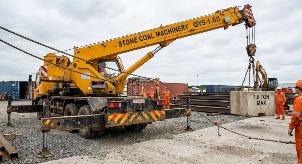 石煤机 QYS-1.6II 起重机