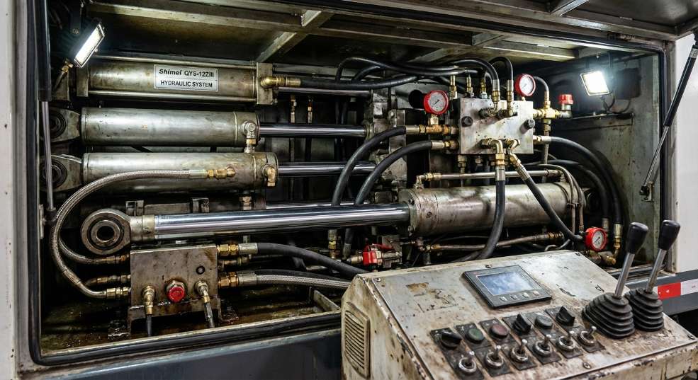 石煤机 QYS-12ZIII 起重机