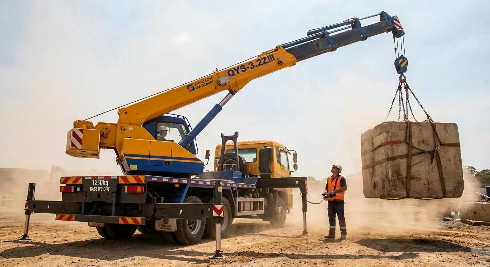 石煤机 QYS-3.2ZIII 起重机