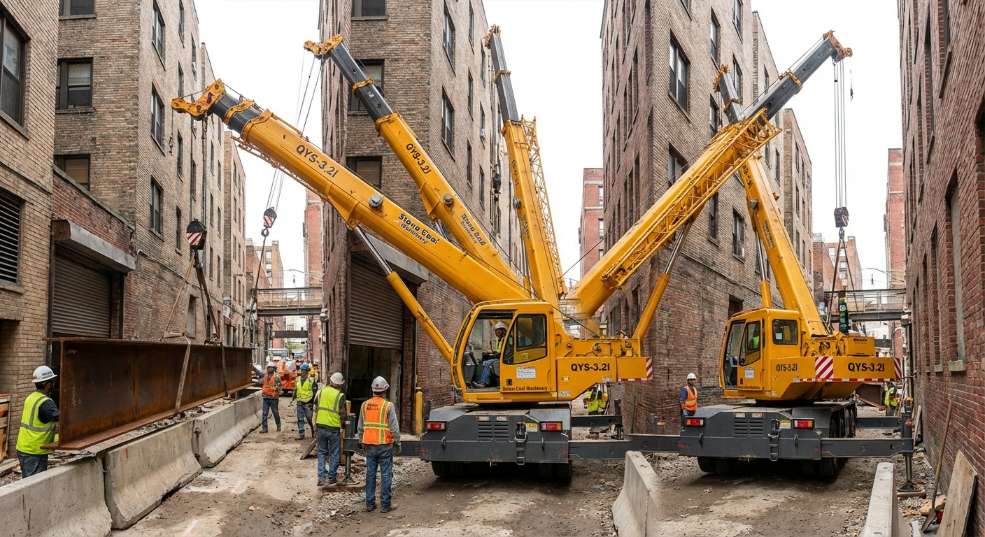 石煤机 QYS-3.2I 起重机