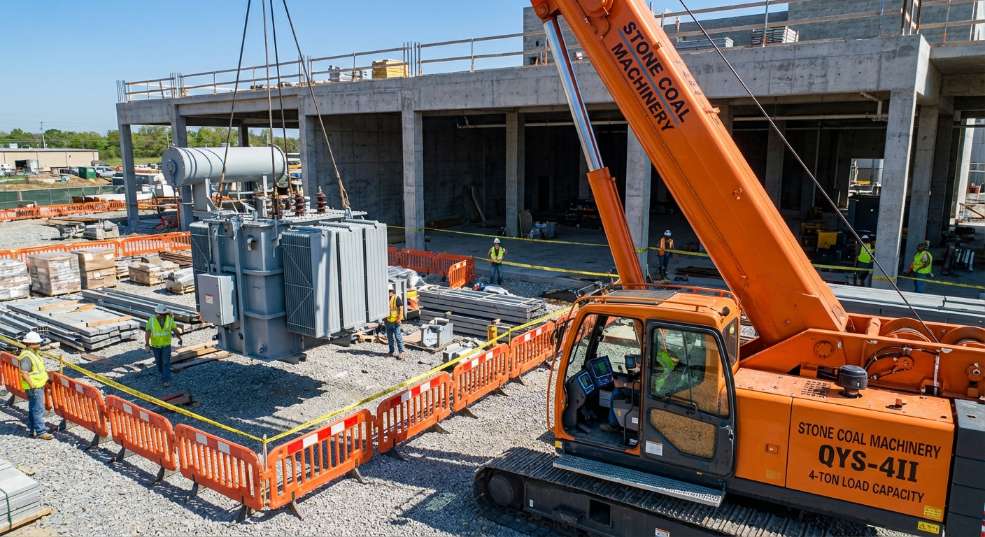 石煤机 QYS-4II 起重机