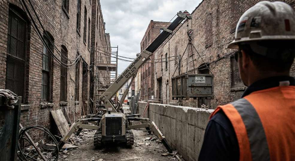 石煤机 QYS-2ZII 起重机