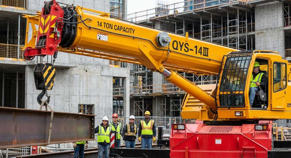 石煤机 QYS-14III 起重机