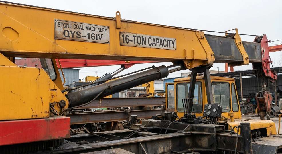 石煤机 QYS-16IV 起重机