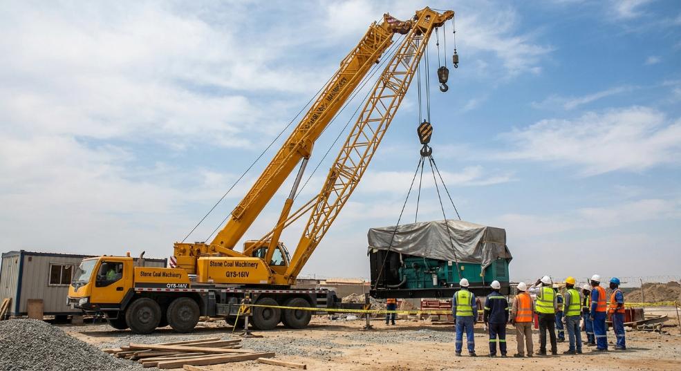 石煤机 QYS-16IV 起重机