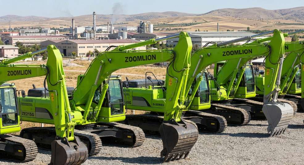 “绿”动土耳其!中联重科挖掘机掀交付热潮 “绿”动土耳其!中联重科挖掘机掀交付热潮