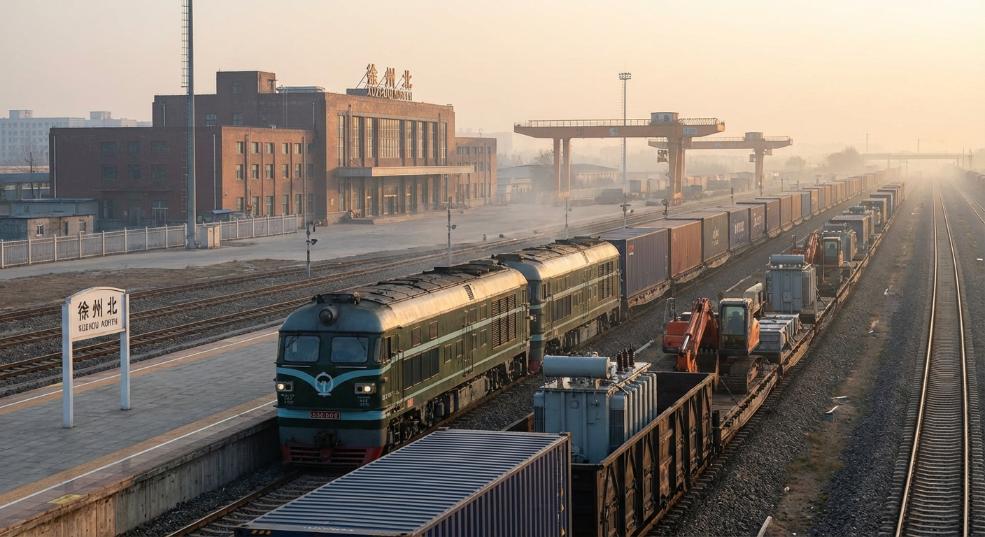 徐工和国铁集团签订物流总包协议跨境第一单