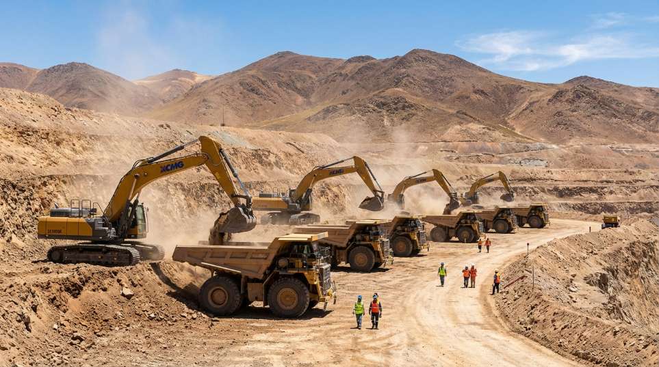 出勤率超90%！徐工挖机助力智利矿山开发