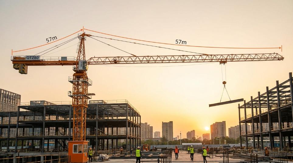 大汉建机 QTZ80 起重机 大汉建机 QTZ80 起重机