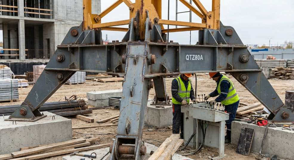 鸿达建工 QTZ80A 起重机