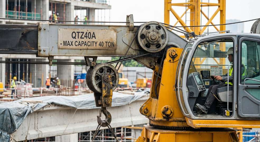 鸿达建工 QTZ40A 起重机 鸿达建工 QTZ40A 起重机