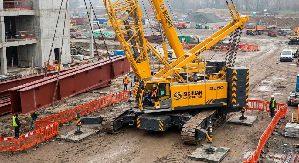 四川建设 D650 起重机