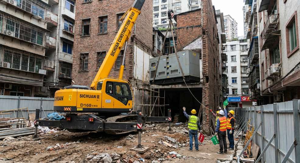 四川建设 D160 起重机