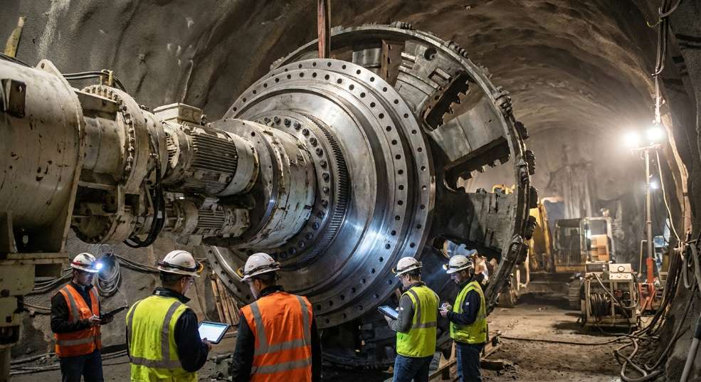 铁建重工多种规格掘进机主轴承进入批量应用阶段！