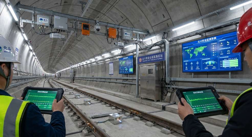 施工建设更安全!太原地铁1号线施工用上北斗等技术 施工建设更安全!太原地铁1号线施工用上北斗等技术