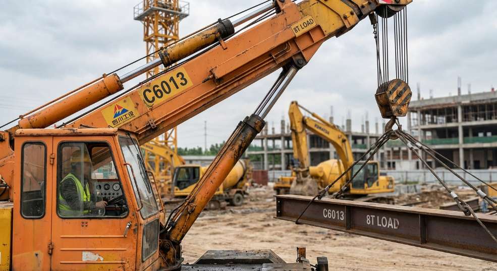 四川建设 C6013(8t) 起重机 四川建设 C6013(8t) 起重机