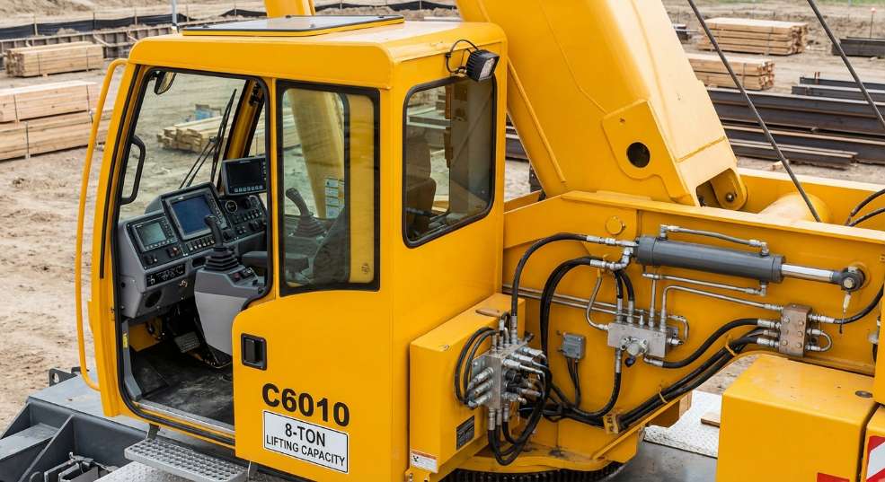四川建设 C6010(8t) 起重机 四川建设 C6010(8t) 起重机