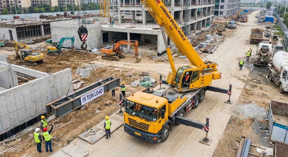 江南专汽 ZZ1317M4669W(斯太尔) 起重机 江南专汽 ZZ1317M4669W(斯太尔) 起重机