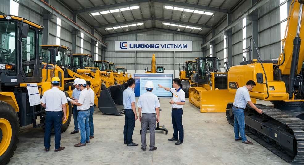 柳工机械越南有限公司在河内市正式开业