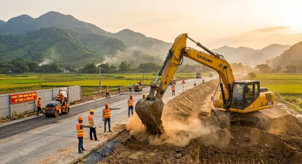 柳工机械越南有限公司在河内市正式开业