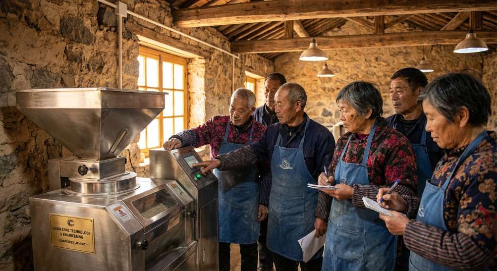 中国煤炭科工定点帮扶出实招 食品机械助力乡村振兴见实效 中国煤炭科工定点帮扶出实招 食品机械助力乡村振兴见实效