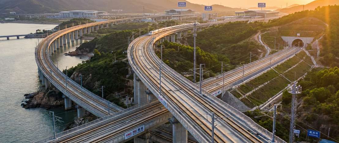 铁建重工轨道系统助力汕汕高铁建设