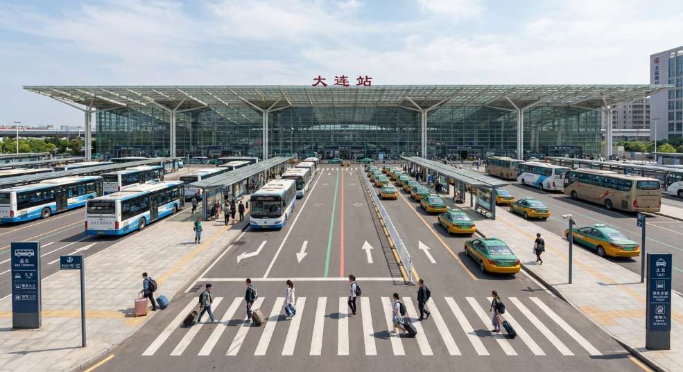 大连北站综合交通枢纽工程投入使用 中国建筑承建 大连北站综合交通枢纽工程投入使用 中国建筑承建